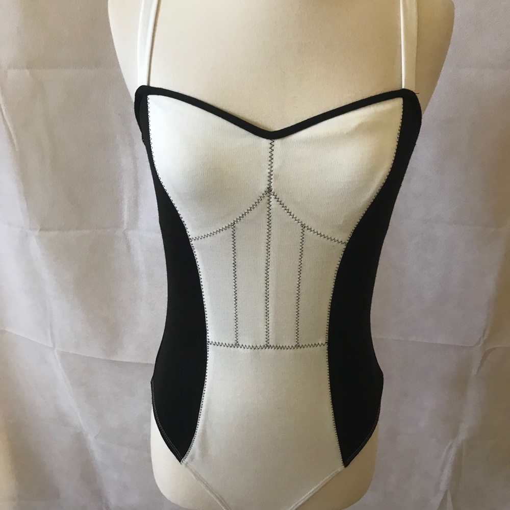 TOPSHOP NWT BODYCON BODYSUIT SIZE 8